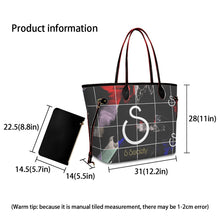 Load image into Gallery viewer, S Society Smokey Shade Deluxe Handbag With Purse