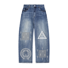 Load image into Gallery viewer, S Society New Era High Mix Classic Fade Heavyweight Denim Jeans