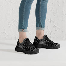 Load image into Gallery viewer, S Society Grand 3D Chunky Black Sneakers