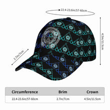 Load image into Gallery viewer, S Society Stacked Blue x Shield Curved Brim Baseball Cap