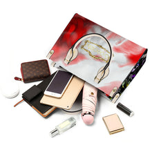 Load image into Gallery viewer, S Society Smokey Chess x Red Cloud Mix Luxury Tote Bag