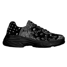 Load image into Gallery viewer, S Society Grand 3D Chunky Black Sneakers