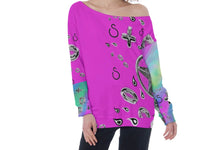 Load image into Gallery viewer, S Society Barbie x Unicorn x Angel Oversized Off-Shoulder Sweatshirt