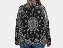 Load image into Gallery viewer, S Society Grand 3D Mix Turtleneck Knitted Sweater (Plus Size)