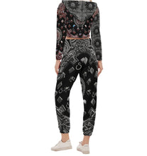 Load image into Gallery viewer, S Society Grand 3D Crop Hoodie Sports Set