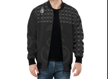 Load image into Gallery viewer, S Society Fade x Stacked Unisex Zipper Bomber Jacket