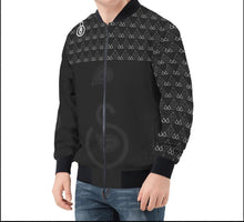 Load image into Gallery viewer, S Society Fade x Stacked Unisex Zipper Bomber Jacket