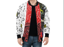 Load image into Gallery viewer, S Society Good Angel Blend Zippper Bomber Jacket