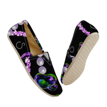 Load image into Gallery viewer, S Society Pearly Hearts Casual Flat Shoe
