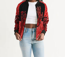 Load image into Gallery viewer, S Society Unisex Spooky Love Bomber Jacket