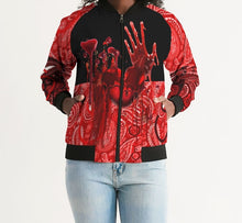 Load image into Gallery viewer, S Society Unisex Spooky Love Bomber Jacket