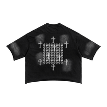 Load image into Gallery viewer, S Society High Cross Fix x Era Vintage fade French Terry Raw Edge T-Shirt