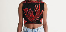 Load image into Gallery viewer, S Society Spooky Love Twist-Front Tank