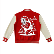 Load image into Gallery viewer, S Society Peace Astro x New Era High Classic Fleeced Varsity Jacket