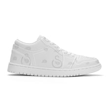 Load image into Gallery viewer, S Society Unisex Low Top Skateboard Sneakers - White