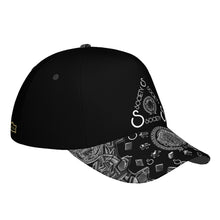 Load image into Gallery viewer, S Society Grand 3D Black Curved Brim Baseball Cap