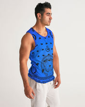 Load image into Gallery viewer, Superhero Society Blue Night Men's Sports Tank