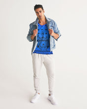 Load image into Gallery viewer, Superhero Society Blue Night Men's Sports Tank