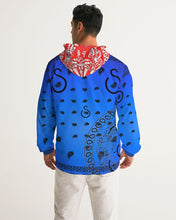 Load image into Gallery viewer, Superhero Society Blue Night Men's Windbreaker