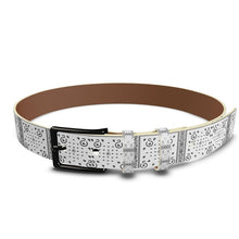 Load image into Gallery viewer, S Society OG Classic Leather Belt - white