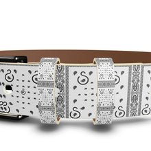 Load image into Gallery viewer, S Society OG Classic Leather Belt - white