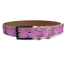 Load image into Gallery viewer, S Society Jazzmen Pink Leather Belt