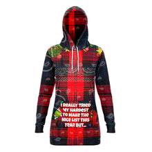 Load image into Gallery viewer, Superhero Society OG Classic Xmas Longline Unisex Hoodie