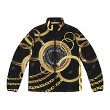 Load image into Gallery viewer, Superhero Society Gold Tears Puffer Jacket