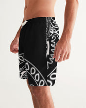Load image into Gallery viewer, Superhero Society Black Shield Men's Swim Trunk