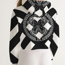 Load image into Gallery viewer, Superhero Society X-Hero Women's Cropped Hoodie