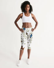 Load image into Gallery viewer, Superhero Society OG Golden Butterfly Women's Mid-Rise Capri
