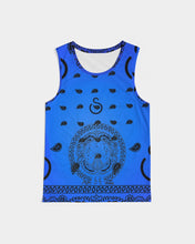 Load image into Gallery viewer, Superhero Society Blue Night Men's Sports Tank
