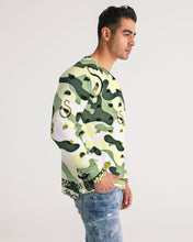 Load image into Gallery viewer, Superhero Society Lazy Green Camouflage Long Sleeve Tee