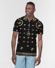 Load image into Gallery viewer, Superhero Society OG Classic Broadway Brown Men's Slim Fit Short Sleeve Polo