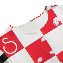 Load image into Gallery viewer, Superhero Society Red Diamond Mix Women's Short Sleave T-shirt Sets