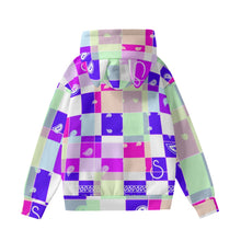 Load image into Gallery viewer, Superhero Society Summer Diamond Women’s Hoodie with Ears