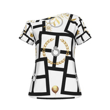 Load image into Gallery viewer, S Society Imperial Gold Women's Off-Shoulder T-shirt