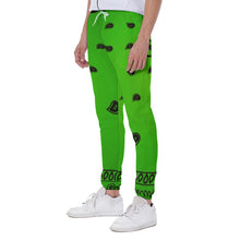 Load image into Gallery viewer, Superhero Society Turtle Green Men's Closed Bottom Light Weight Jogger