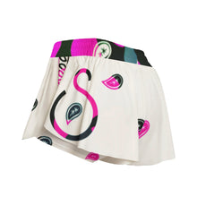 Load image into Gallery viewer, Superhero Society Pink Ice Mix Women's Sport Culottes w/ Pocket