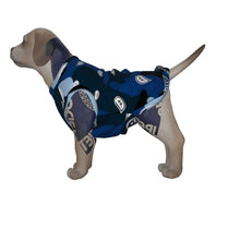 Load image into Gallery viewer, Superhero Society Wavy Blue Camouflage Dog's Tank Top