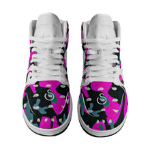 Load image into Gallery viewer, Superhero Society Jazzmen Pink Camouflage High Rocket Sneakers
