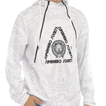 Load image into Gallery viewer, Superhero Society Cloud Classic Men's Hoodie w/ Placket Double Zipper