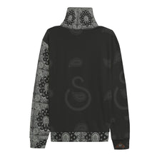 Load image into Gallery viewer, S Society Grand 3D Mix Turtleneck Knitted Fleece Sweater