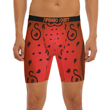 Load image into Gallery viewer, Superhero Society Red Room Long Boxer Briefs