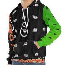 Load image into Gallery viewer, Superhero Society OG Classic Green Mix Pullover Velvet Hoodie