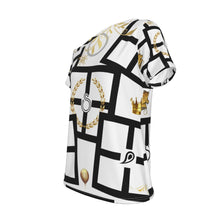 Load image into Gallery viewer, S Society Imperial Gold Women's Off-Shoulder T-shirt