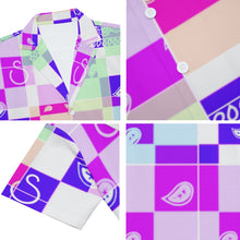 Load image into Gallery viewer, Superhero Society Summer Diamond Men's Deep V-neck Short Sleeve Shirt