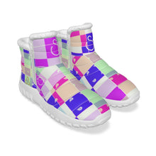 Load image into Gallery viewer, Superhero Society Summer Diamond Women's Zip-up Snow Boots