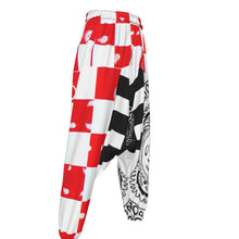 Load image into Gallery viewer, Superhero Society Red Diamond Mix Unisex Loose Trousers