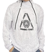 Load image into Gallery viewer, Superhero Society Cloud Classic Men's Hoodie w/ Placket Double Zipper